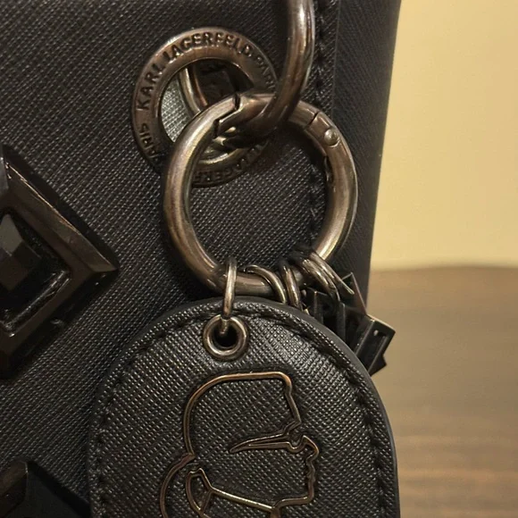 Rare Karl Lagerfeld Mini Tote - Picture 4 of 6